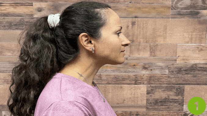 Chin Tucks - how to relieve neck pain