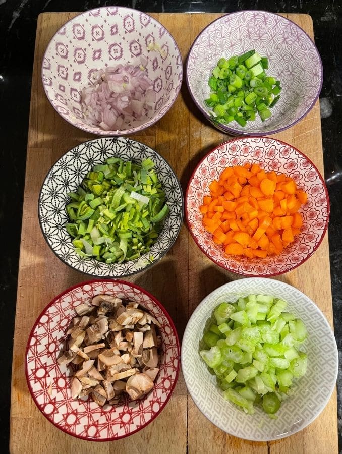 Ingredients 1 Vegetable Rice Paper Dumplings