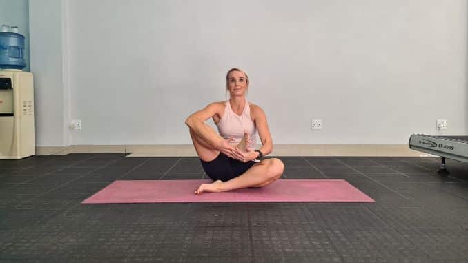 Cradle Pose- Yoga for Hamstrings