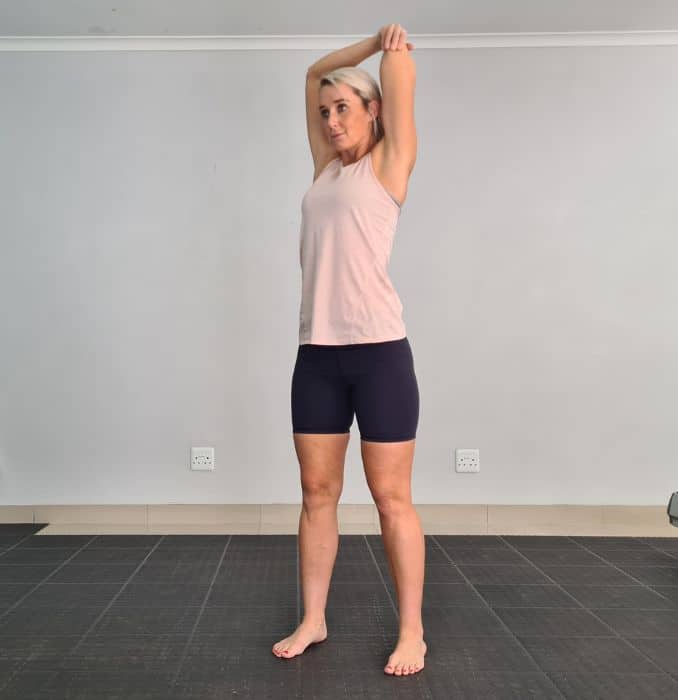 triceps stretch - How To Tone Your Body