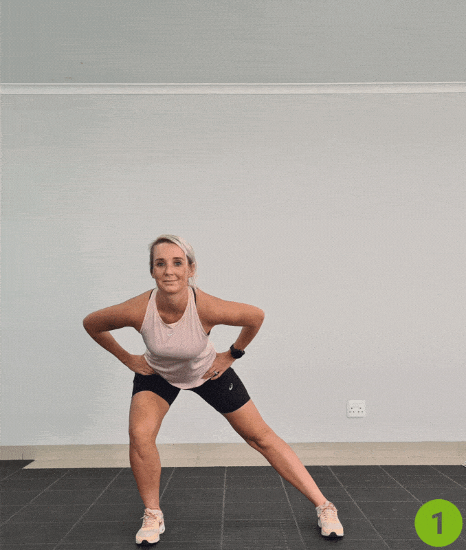 Side Lunges- odyweight exercises at home
